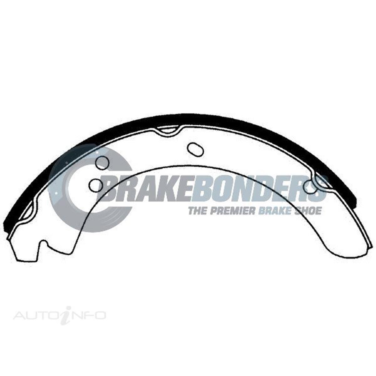 Brake Shoes - Mazda 320mm, , scaau_hi-res