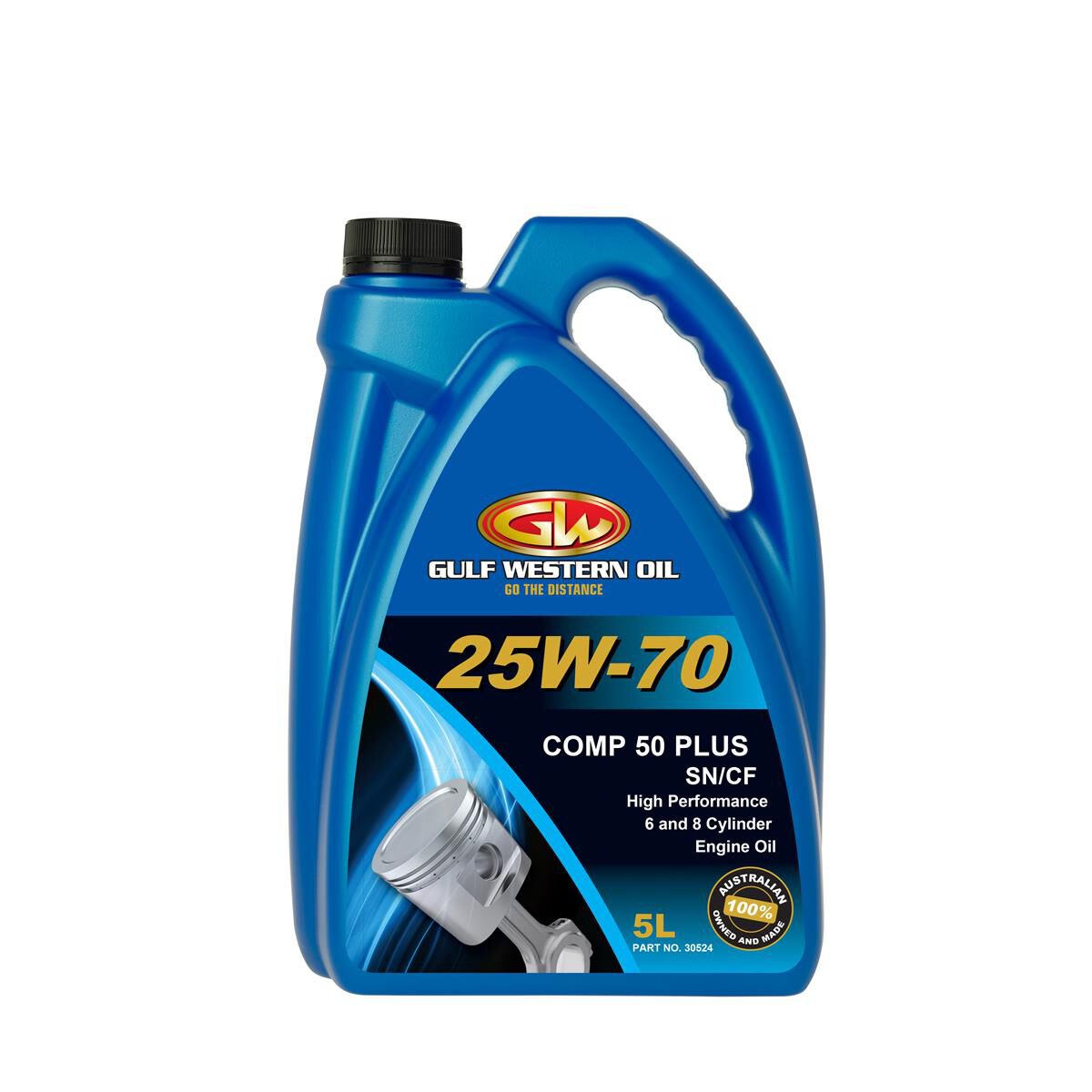 Gulf Western Comp 50 Plus Engine Oil 25W-70 5 Litre