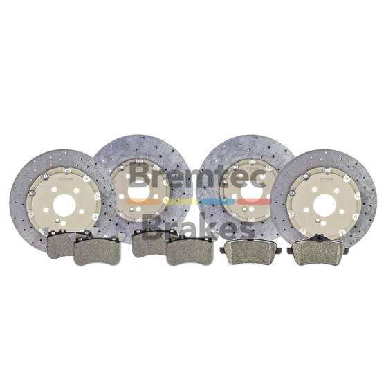 EVOLVE CARBON CERAMICBRAKE UPGRADE KIT A45 AMG, , scaau_hi-res