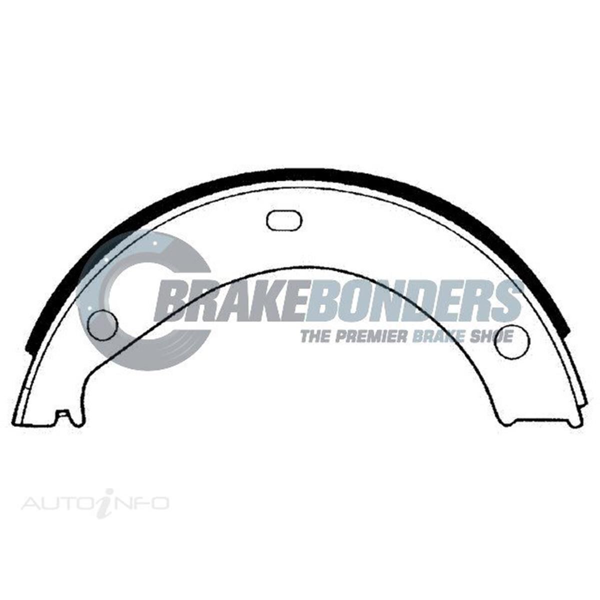 Brake Shoes - BMW Parking Brake 180mm, , scaau_hi-res