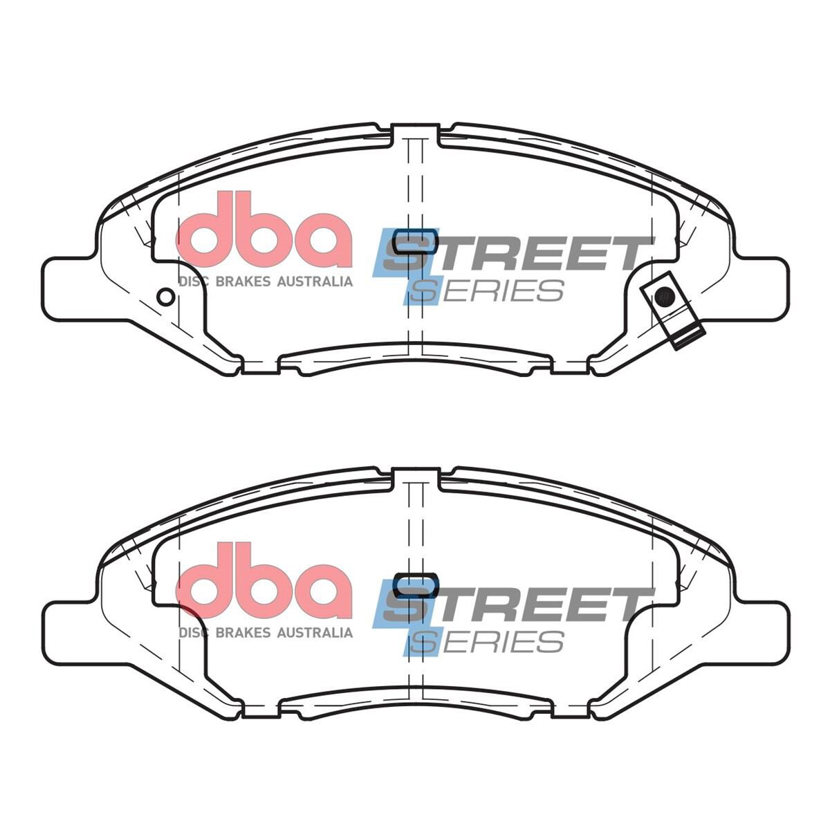 DBA SS STREET SERIES BRAKE PADS [ Nissan Micra & Tida 2005-2014 F ], , scaau_hi-res