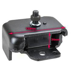 ENGINE MOUNT FRONT - NISSAN PATROL GQ - 4.2L I6  DIESEL - MANUAL & AUTO, , scaau_hi-res