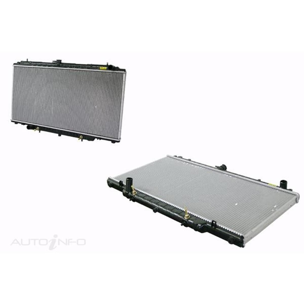 NISSAN PATROL  GU  12/1997 ~ 09/2004  RADIATOR  DIESEL AUTOMATIC  WITH CAP AND OVERFLOW. WITHOUT 13MM BLEEDER PIPE  CORE SIZE: 445MM X 910MM X 32MM, , scaau_hi-res