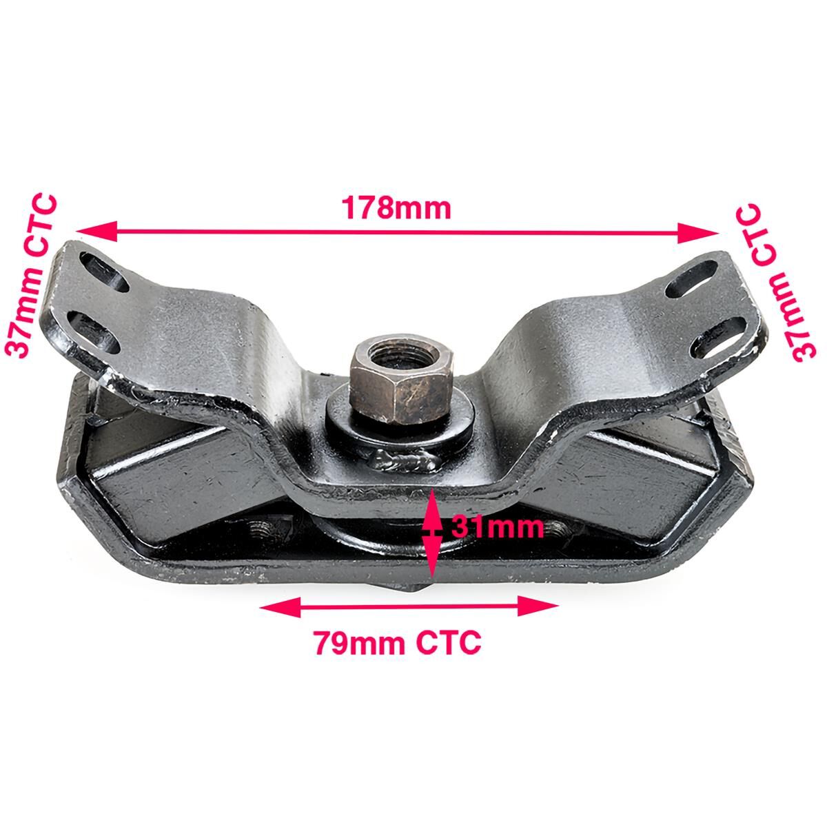 Engine Mount Rear - TOYOTA HILUX LN106R - 2.8L I4  DIESEL - Manual & Auto, , scaau_hi-res
