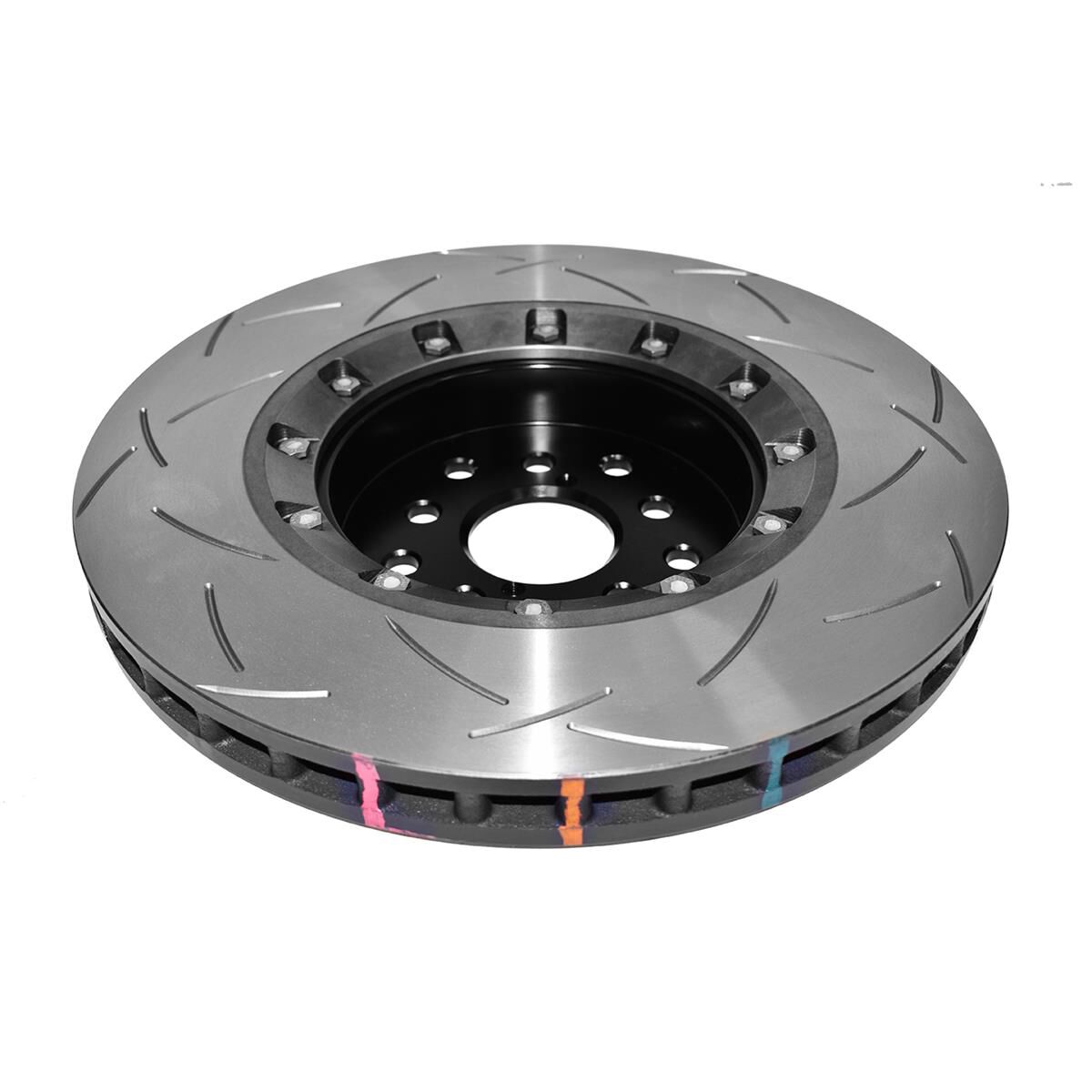 5000 Fully Assembled 2-piece Black Hat T3 Slot KP [ Subaru WRX STi (Brembo 6 Pot R Yellow Calipers) 19 Inch Rim 04/17-> F ], , scaau_hi-res