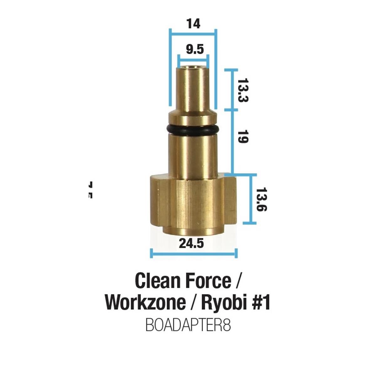 Ryobi pressure washer snow foam deals