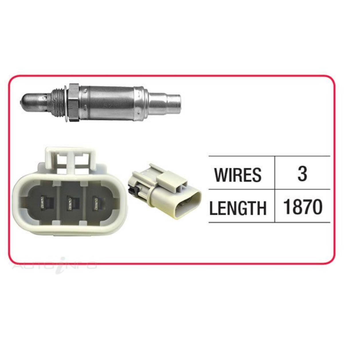 OXYGEN SENSOR - NISSAN, , scaau_hi-res