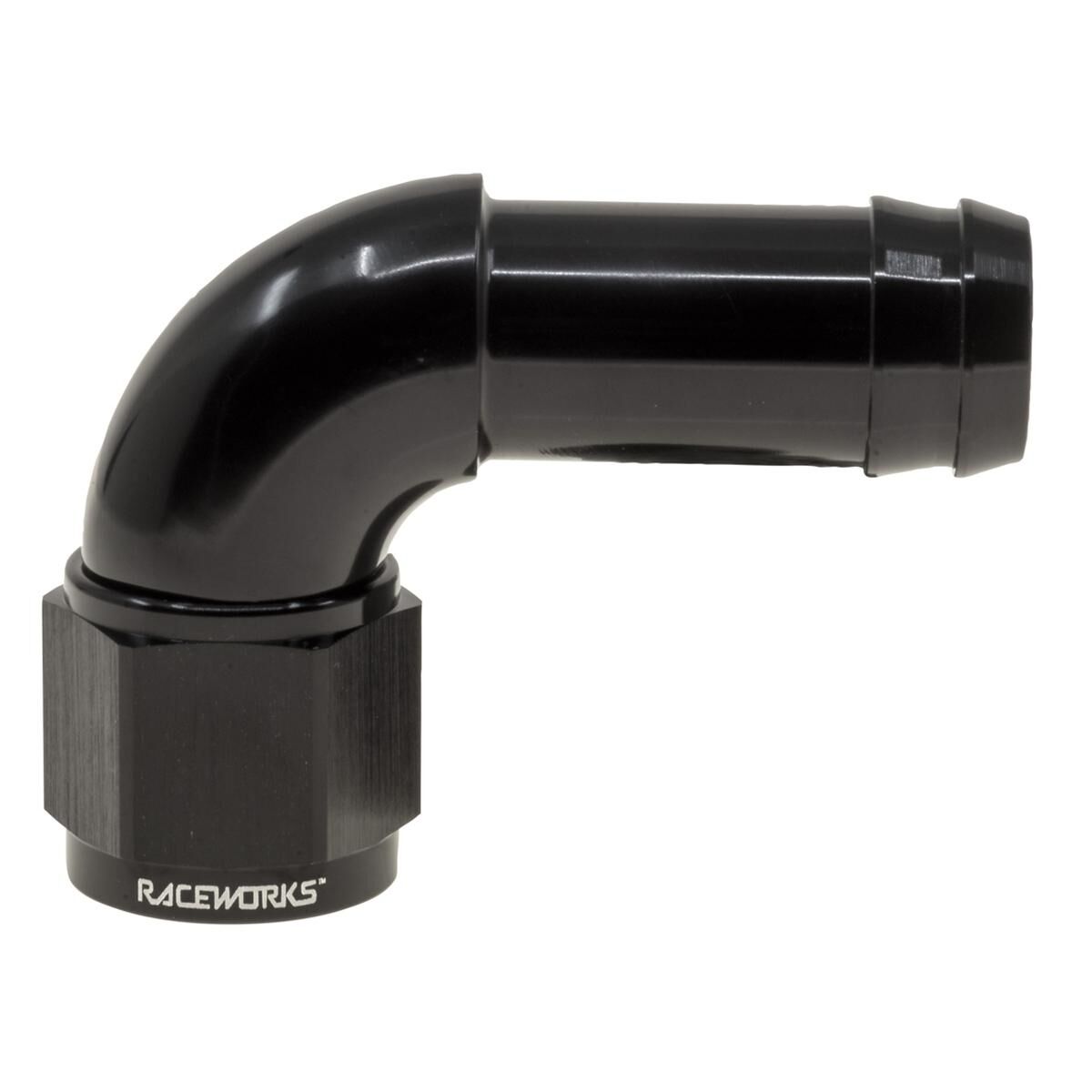 AN-10 FEMALE SWIVEL TO BARB 3/4IN 90DEG, , scaau_hi-res