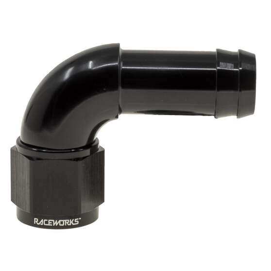 AN-10 FEMALE SWIVEL TO BARB 3/4IN 90DEG, , scaau_hi-res