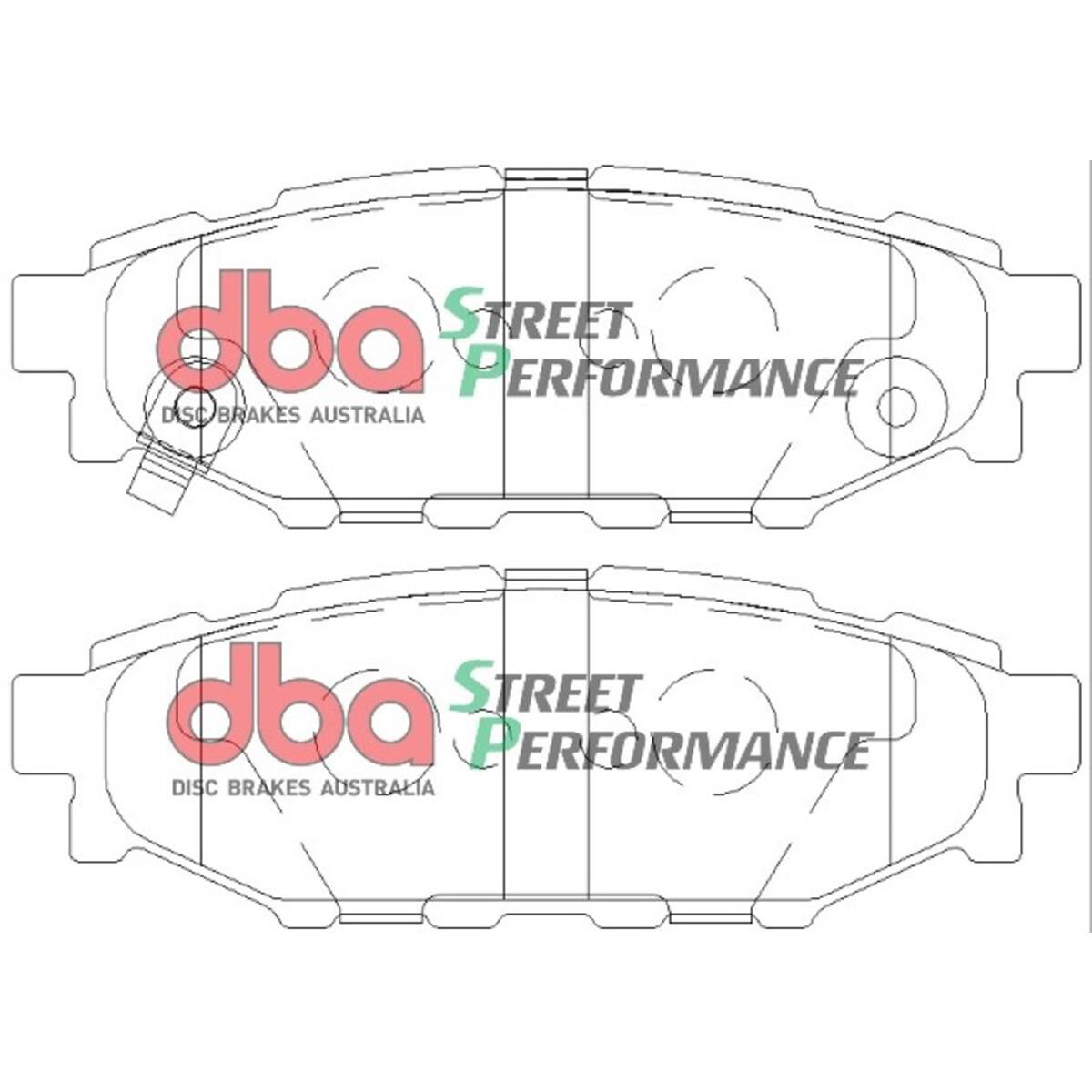 DBA SP PERFORMANCE BRAKE PADS Subaru 2003-2014, Toyota 86 GT R, , scaau_hi-res