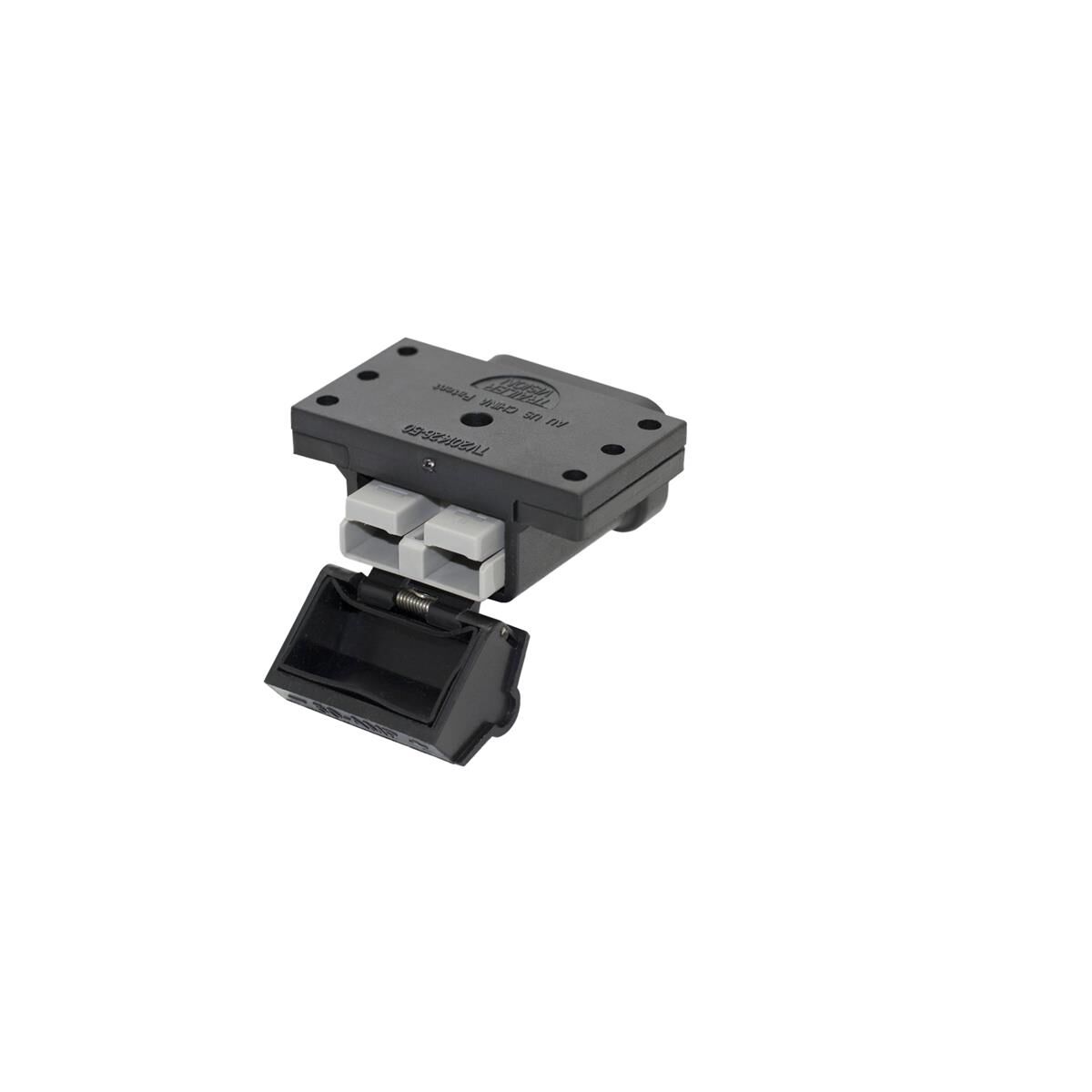 50A AMP CONNECTOR COVER HARDSHELL MOUNT, , scaau_hi-res