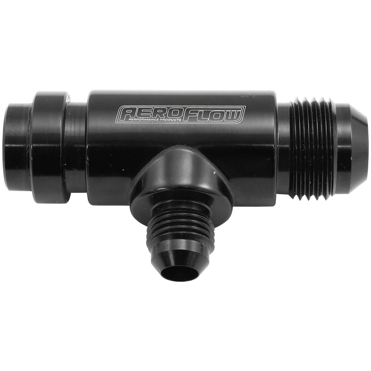 FORD BARRA WATER PUMP TEE PRESIN ADAPTER FITTING -10AN -6AN, , scaau_hi-res