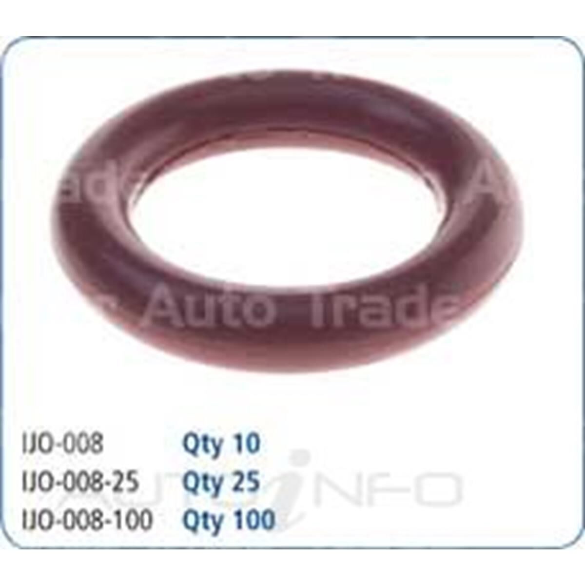 UPPER INJECTOR O'RING - PK 10, , scaau_hi-res