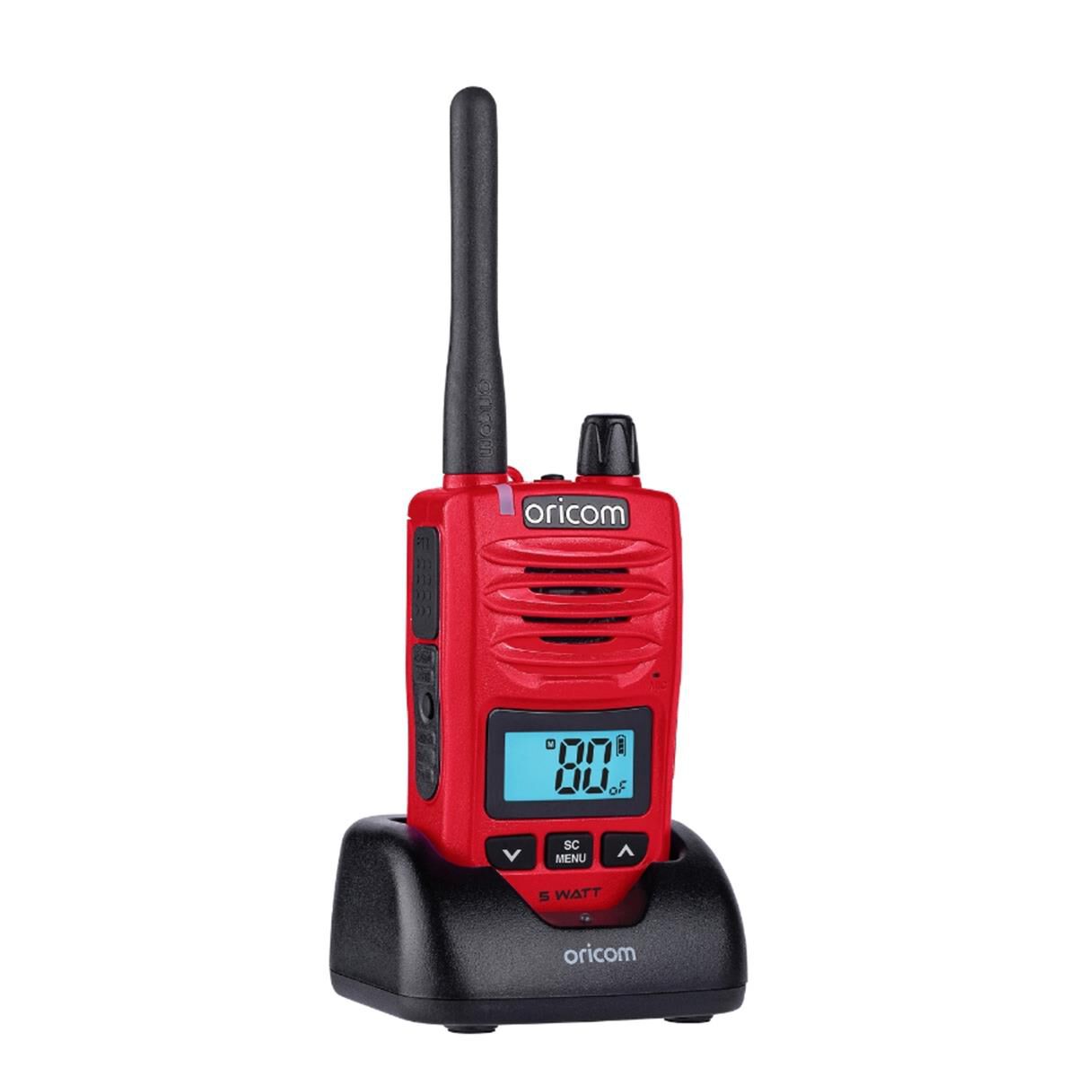 WATERPROOF IP67 PORTABLE 5W UHF CB RADIO RED, , scaau_hi-res