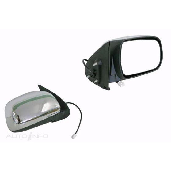 TOYOTA HILUX  KUN/TGN/GGN  04/2005 ~ 08/2011  ELECTRIC CHROMEDOOR MIRROR  RIGHT HAND SIDE, , scaau_hi-res