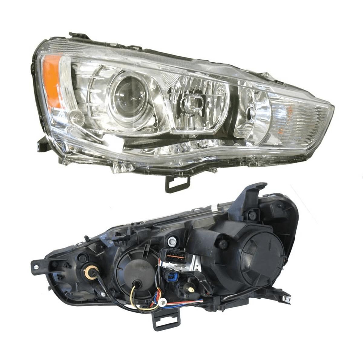 MITSUBISHI OUTLANDER VRX / XLS  ZH  08/2009 ~ 10/2012  PROJECTOR HEADLIGHT  RIGHT HAND SIDE, , scaau_hi-res