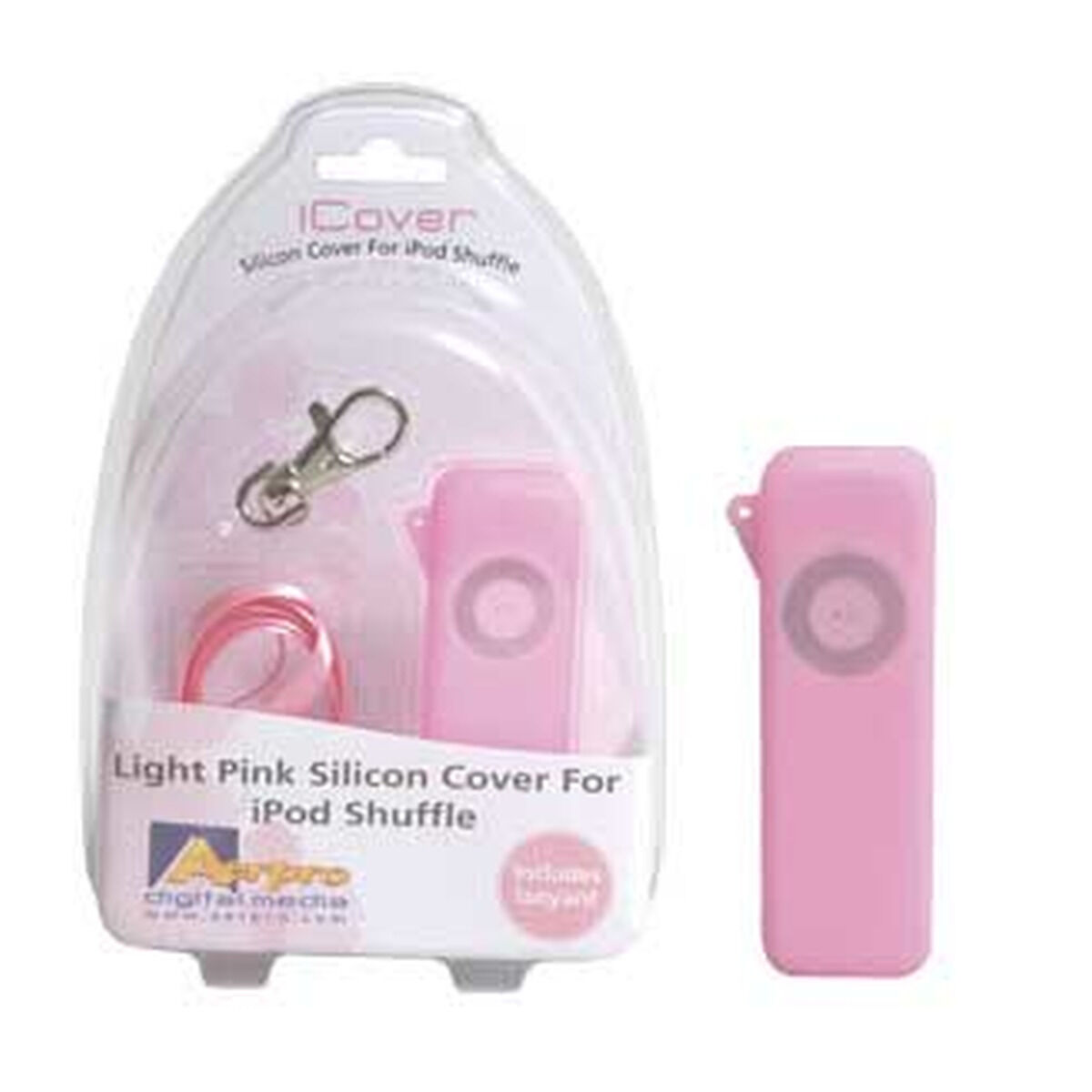 ICOVER PINK - SUITS IPOD SHUFFLE SILICON CASE, , scaau_hi-res
