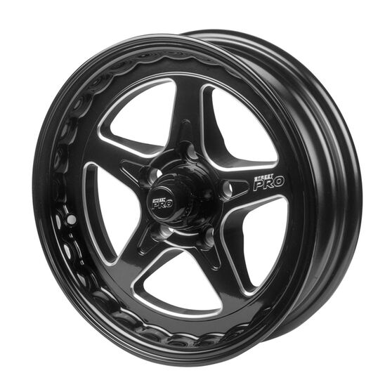 STREET PRO LL CONVO PRO WHEEL BLACK 15X4' FOR FORD BOLT CIRCLE 5 X 4.50' (13) 2.0' BACK SPACE, , scaau_hi-res