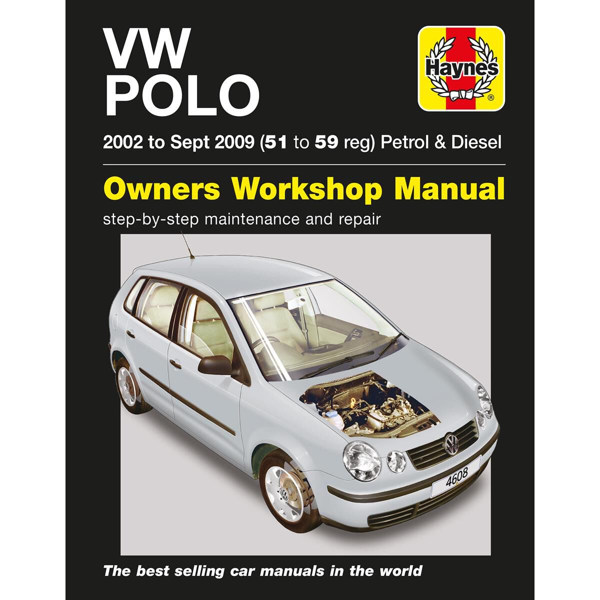 Haynes Manual Volkswagen VW Polo 2002-2009 NEW 4608 
