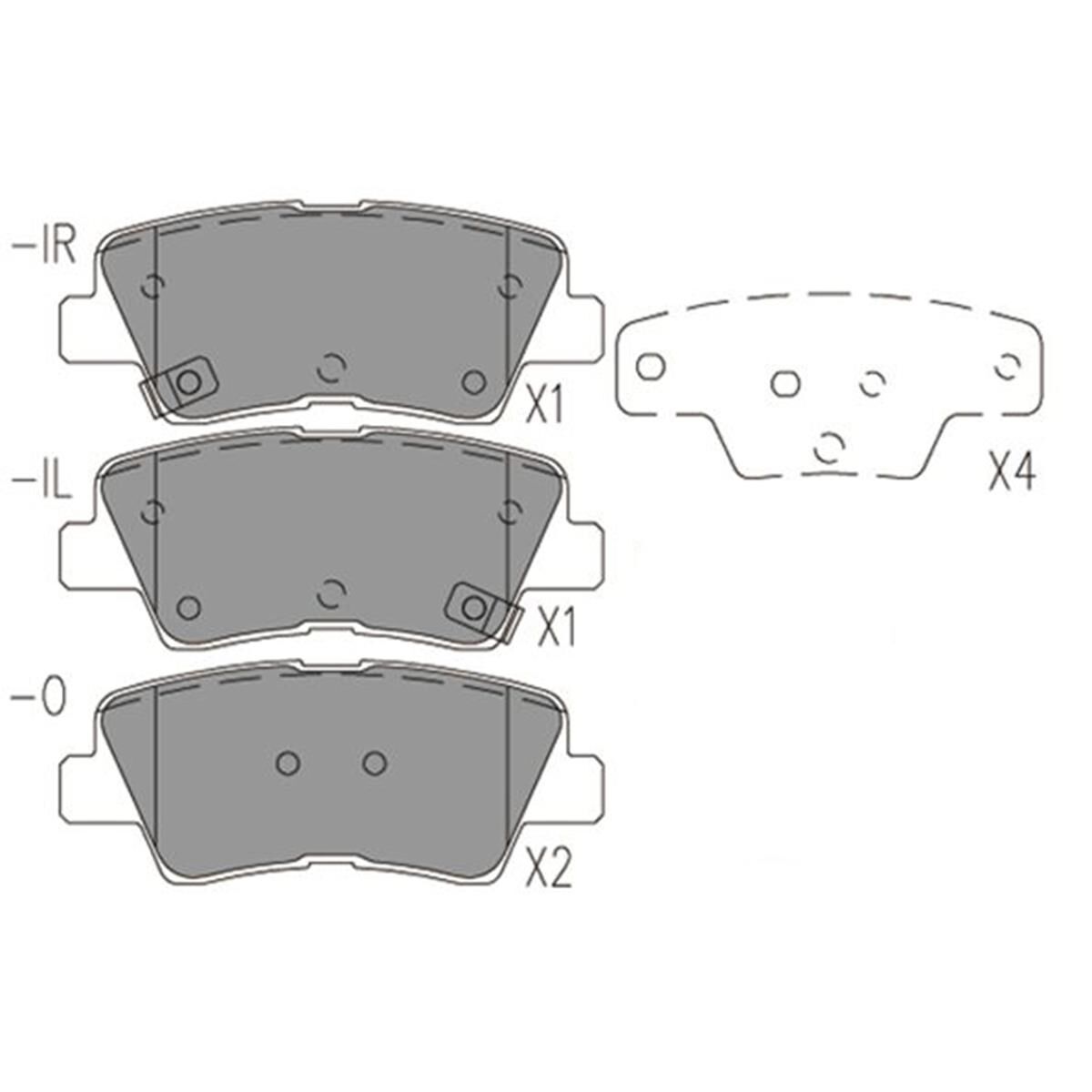 HYUNDAI ACCENT I30, I40 R PADS, , scaau_hi-res