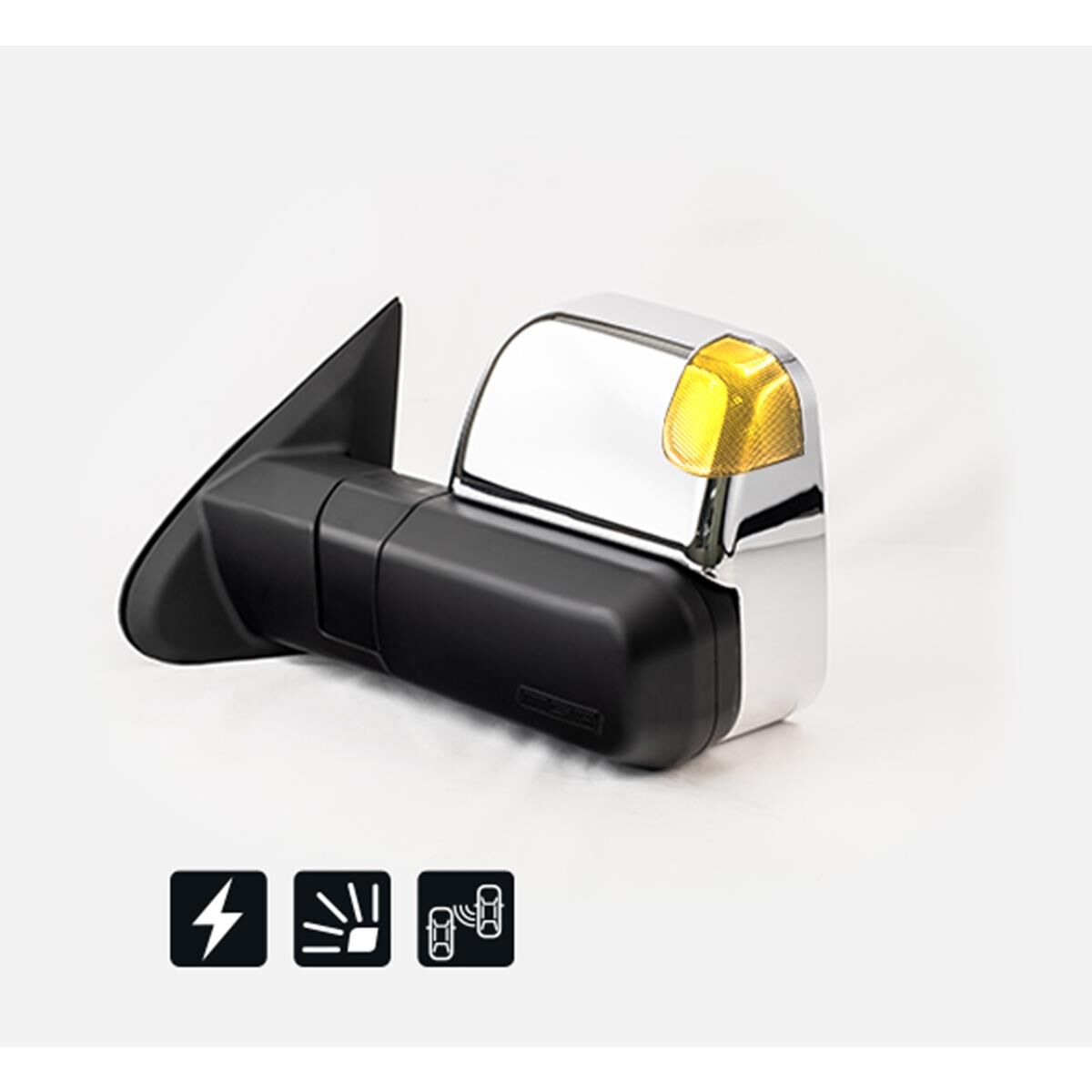 TOWING MIRROR MITSUBISHI TRITON 2015-CURRENT, , scaau_hi-res