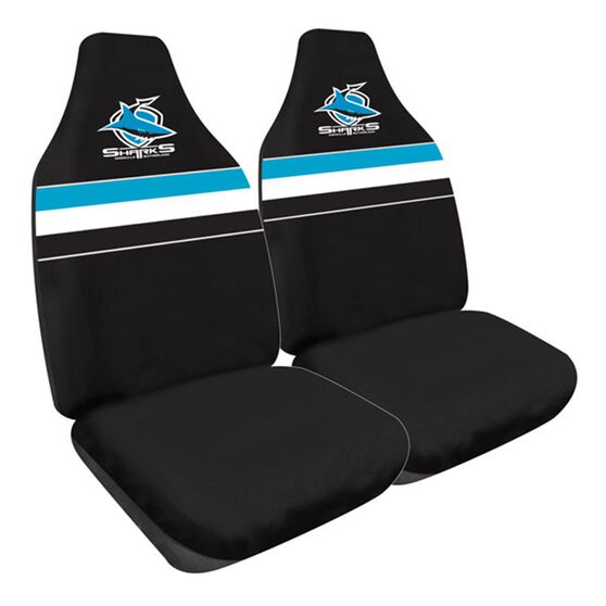 Nrl Seat Covers Sharks Front Universal Size 60 Supercheap Auto