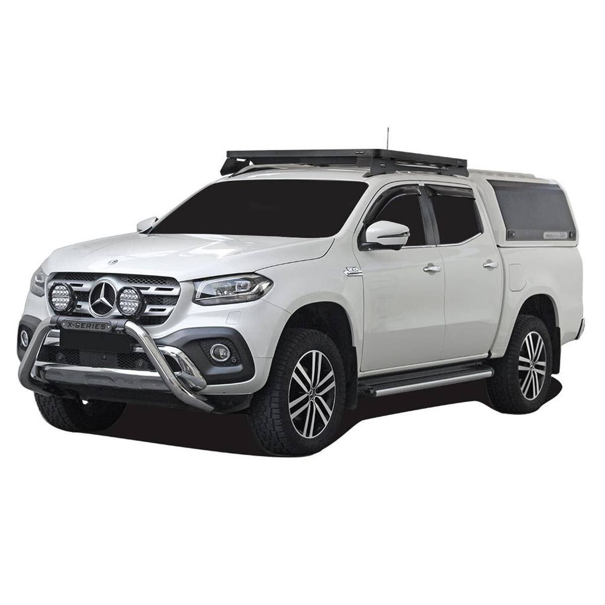 FRONT RUNNER MERCEDES-BENZ X-CLASS (2017-CURRENT) SLIMLINE II ROOF RACK KIT, , scaau_hi-res