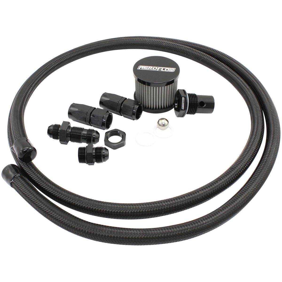 FUEL CELL BREATHER KIT SETUP LOOP ROLL OVER -8AN VENT VALVE, , scaau_hi-res