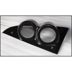 FORD BA-BF DOUBLE GAUGE HOLDER (BLACK SMOOTH), , scaau_hi-res