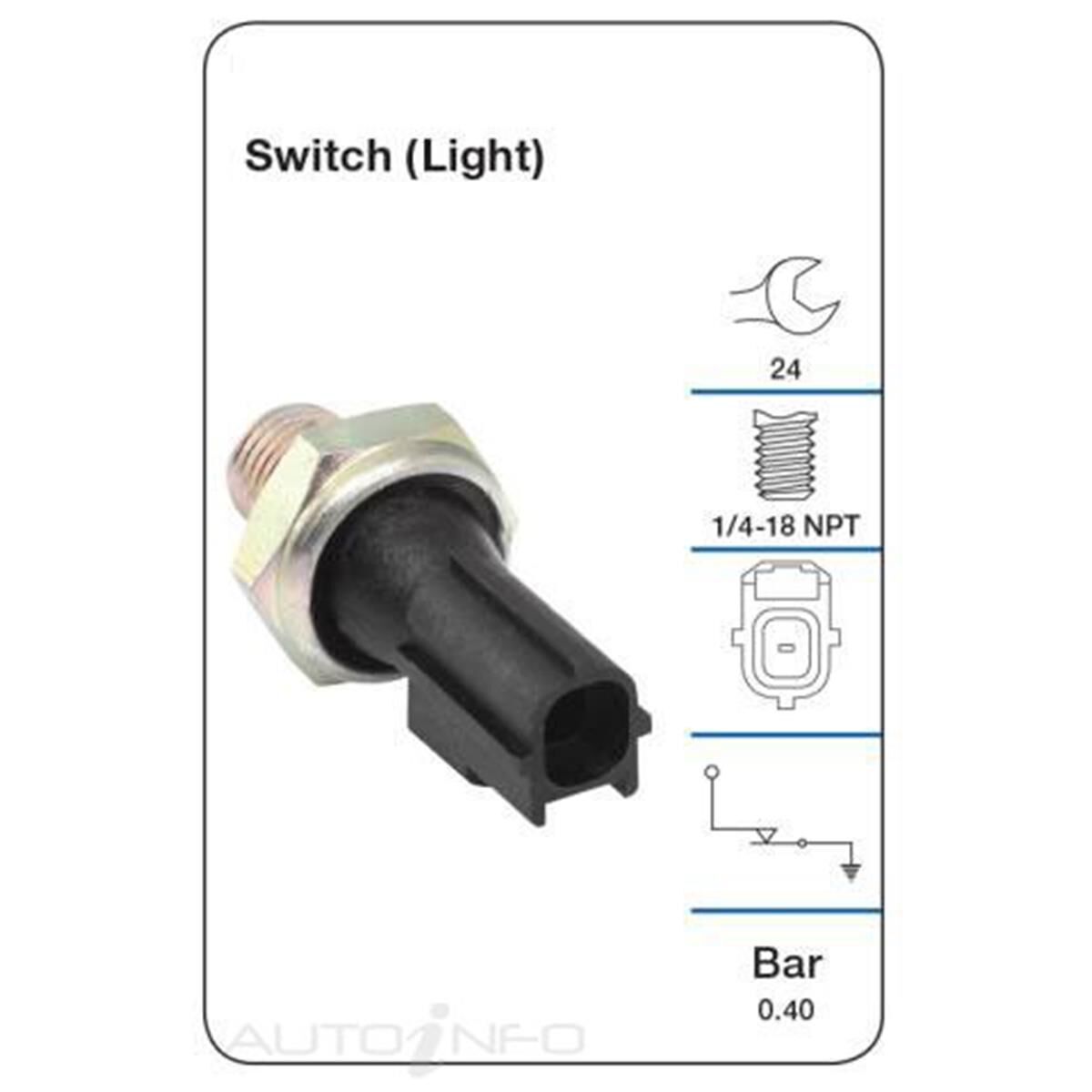 TRIDON OIL PRESSURE SWITCH (LIGHT), , scaau_hi-res