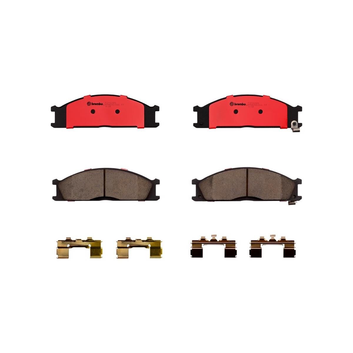 BREMBO DISC PAD SET NAO CERAMIC, , scaau_hi-res