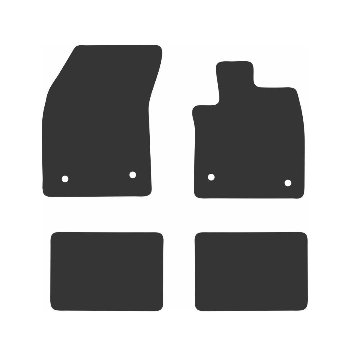 EXECUTIVE RUBBER CAR MATS FOR FORD FOCUS HATCH (4TH GEN) 2018 ONWARDS, , scaau_hi-res