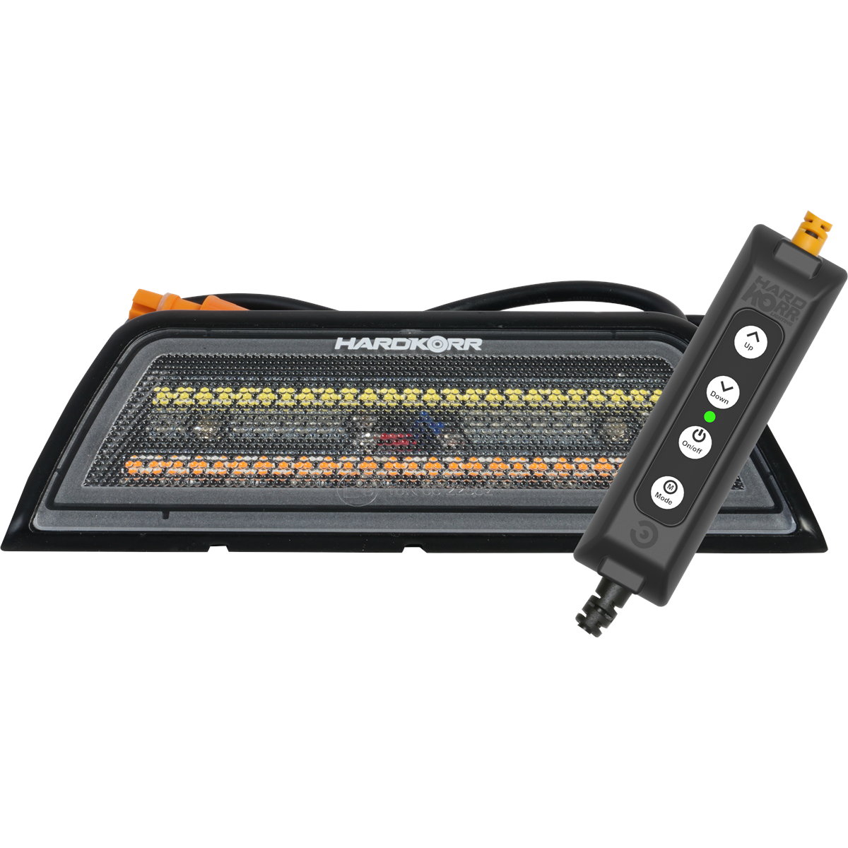 XDW TRI-COLOUR 45DEG ANGLED LED WORK LIGHT BLACK, , scaau_hi-res