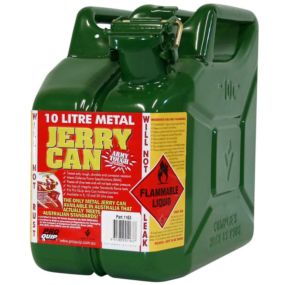 METAL JERRY CAN 10L DRIP TORCH SHAMROCK GREEN CARTON QTY 4, , scaau_hi-res
