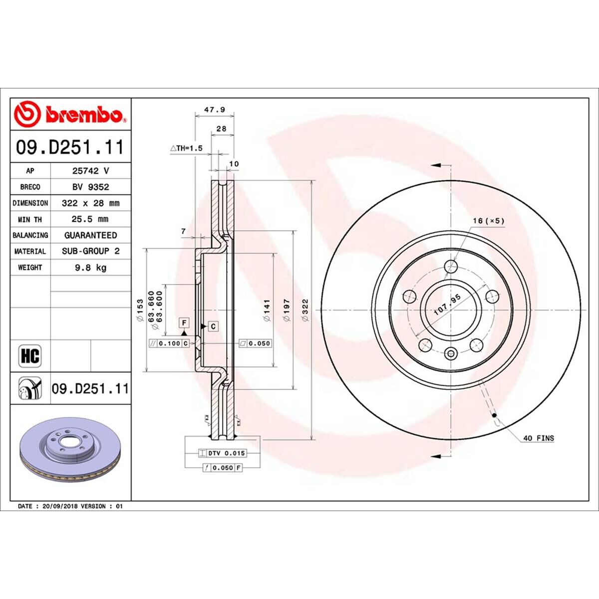 BREMBO DISC ROTOR, , scaau_hi-res
