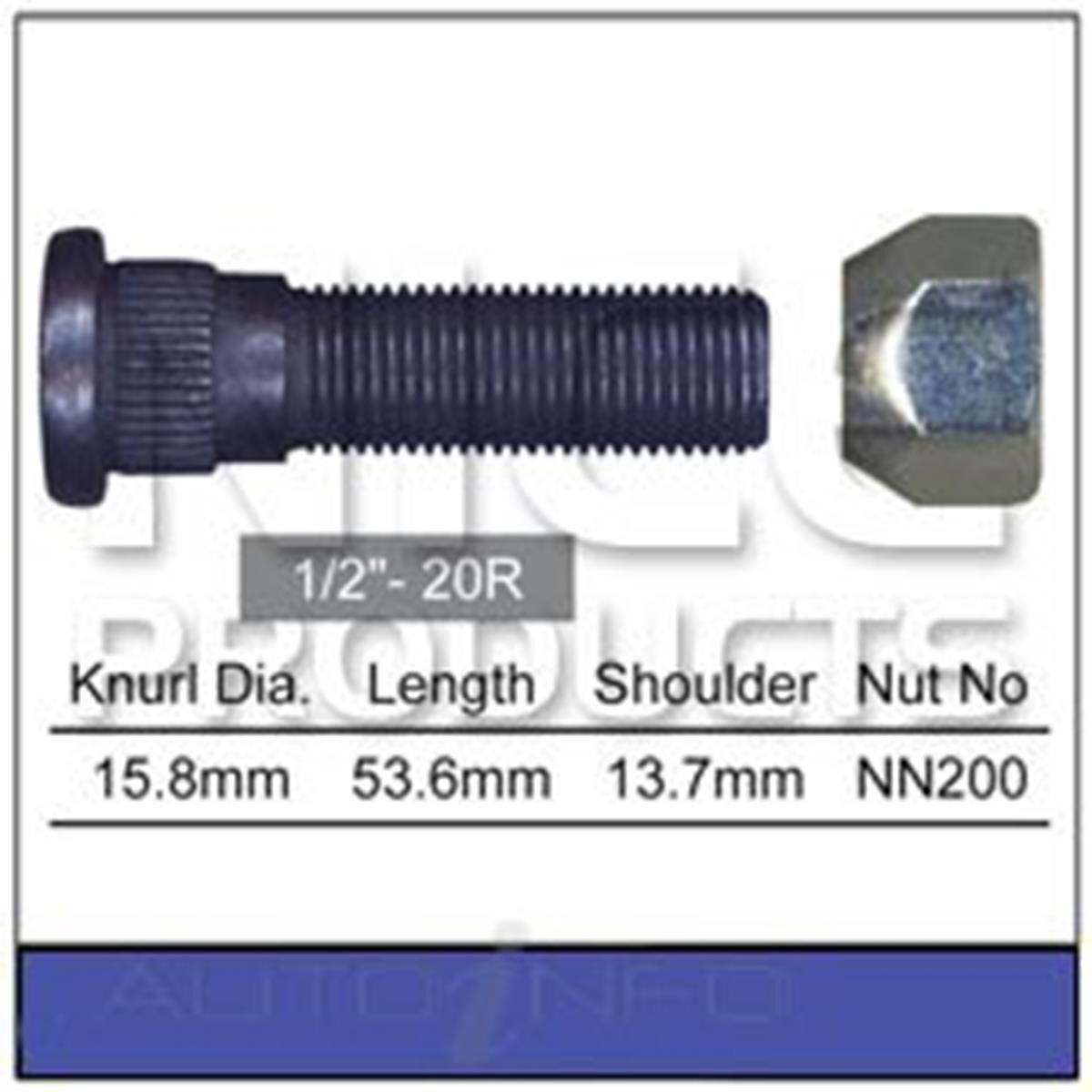Stud & nut, , scaau_hi-res