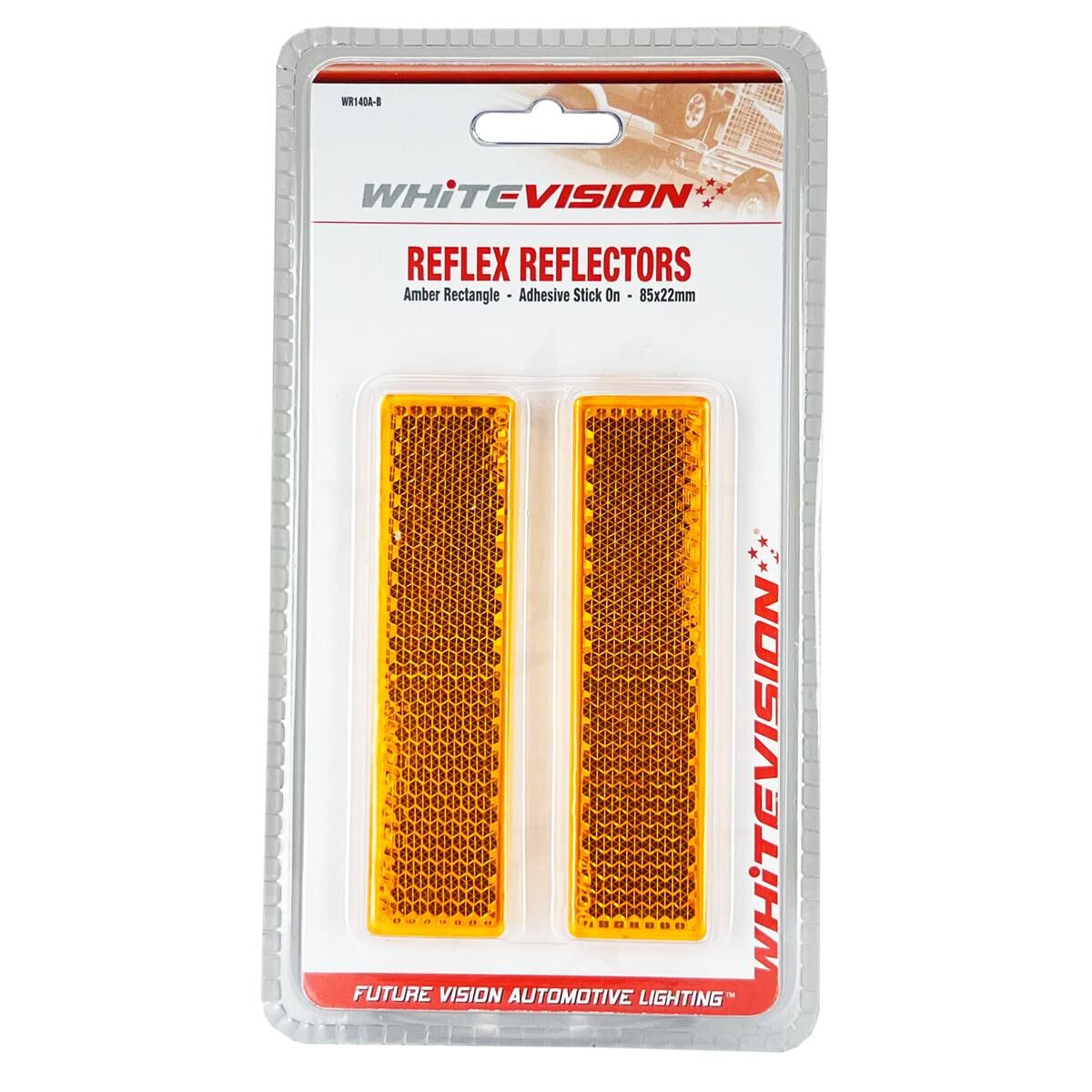 SELF ADHESIVE AMBER REFLECTOR, , scaau_hi-res