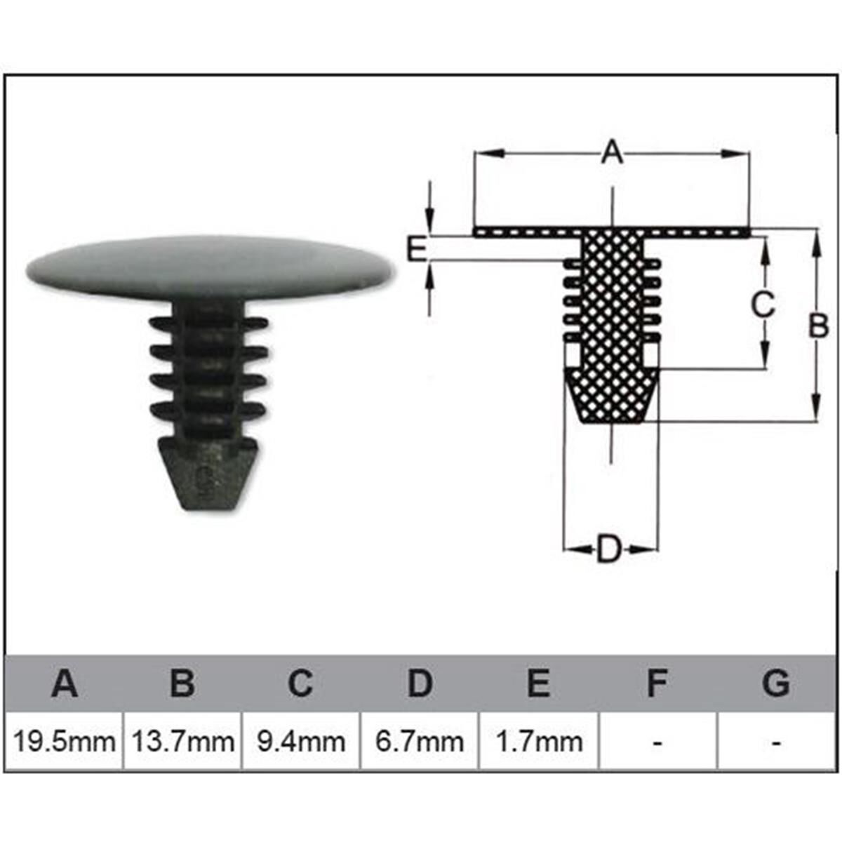 PKT 10 AUTOMOTIVE FASTENER, , scaau_hi-res