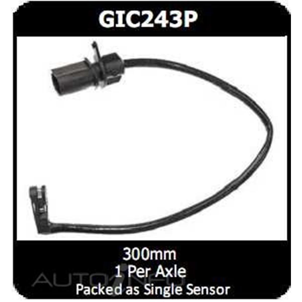 PTX DISC PAD WEAR SENSOR SINGLE, , scaau_hi-res