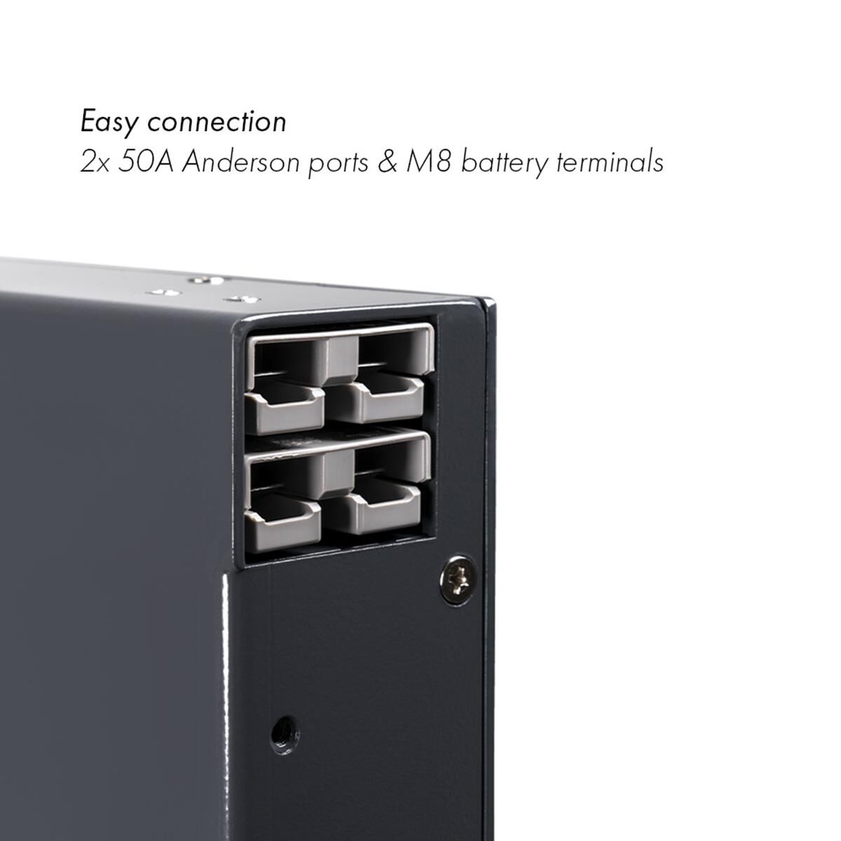 105AH LITHIUM LIFEPO4 SLIMLINE DEEP CYCLE BATTERY W/ BLUETOOTH, , scaau_hi-res