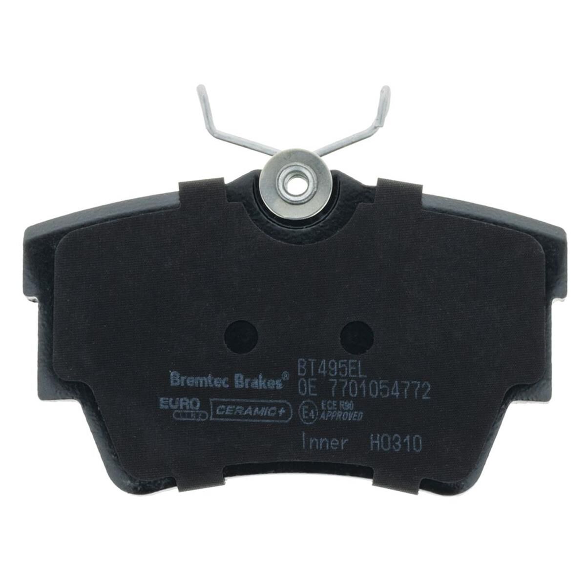 EUROLINE HD CERAMIC+ ZERO DUSTRENAULT TRAFFIC (FL) 2.0&2.5diDB1389, , scaau_hi-res