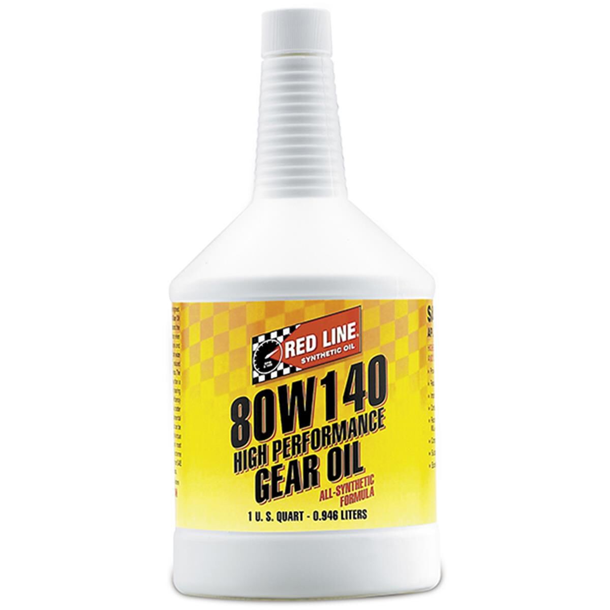 REDLINE GEAR OIL 80W-140 GL5 1 QUART, , scaau_hi-res
