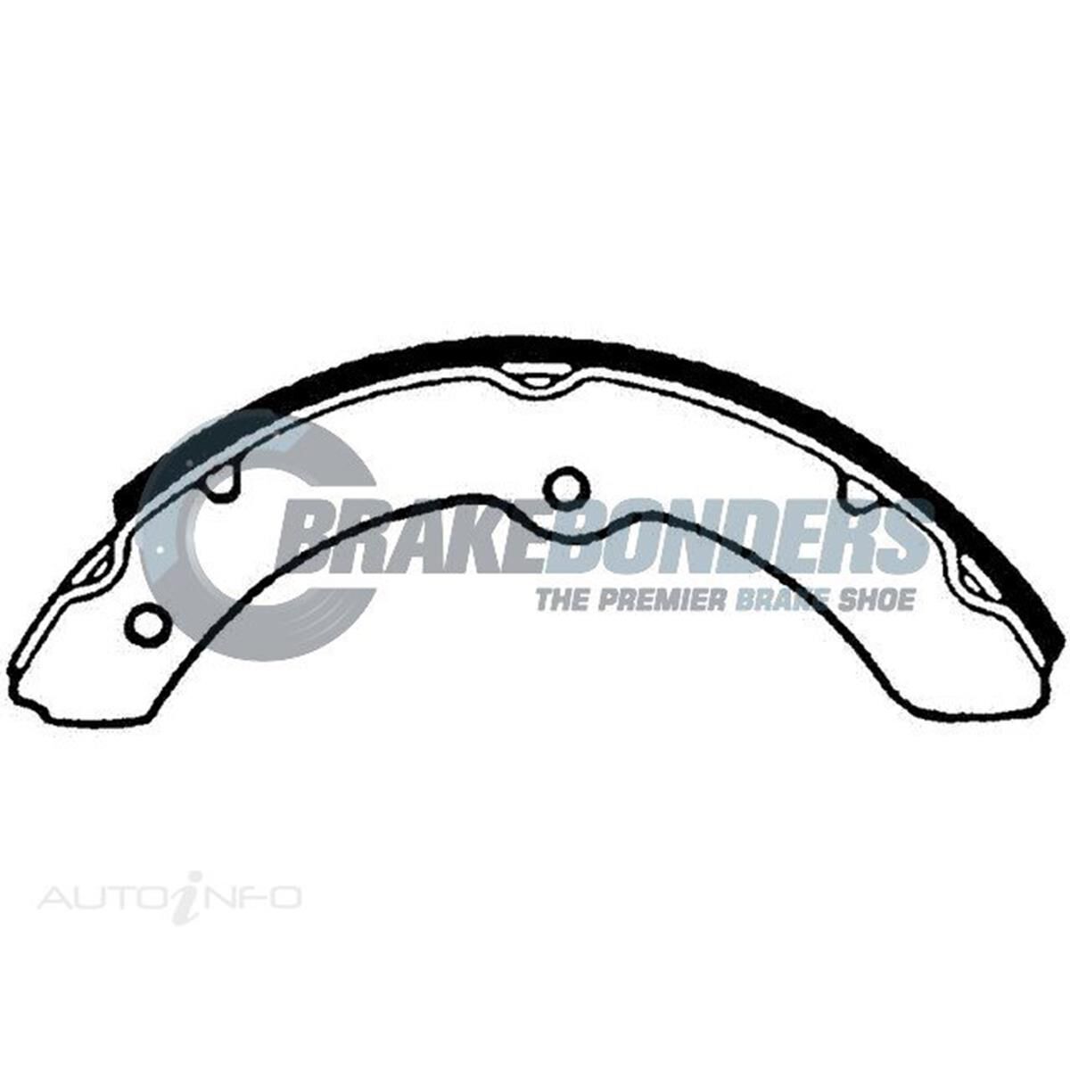 Brake Shoes - Toyota 320mm, , scaau_hi-res