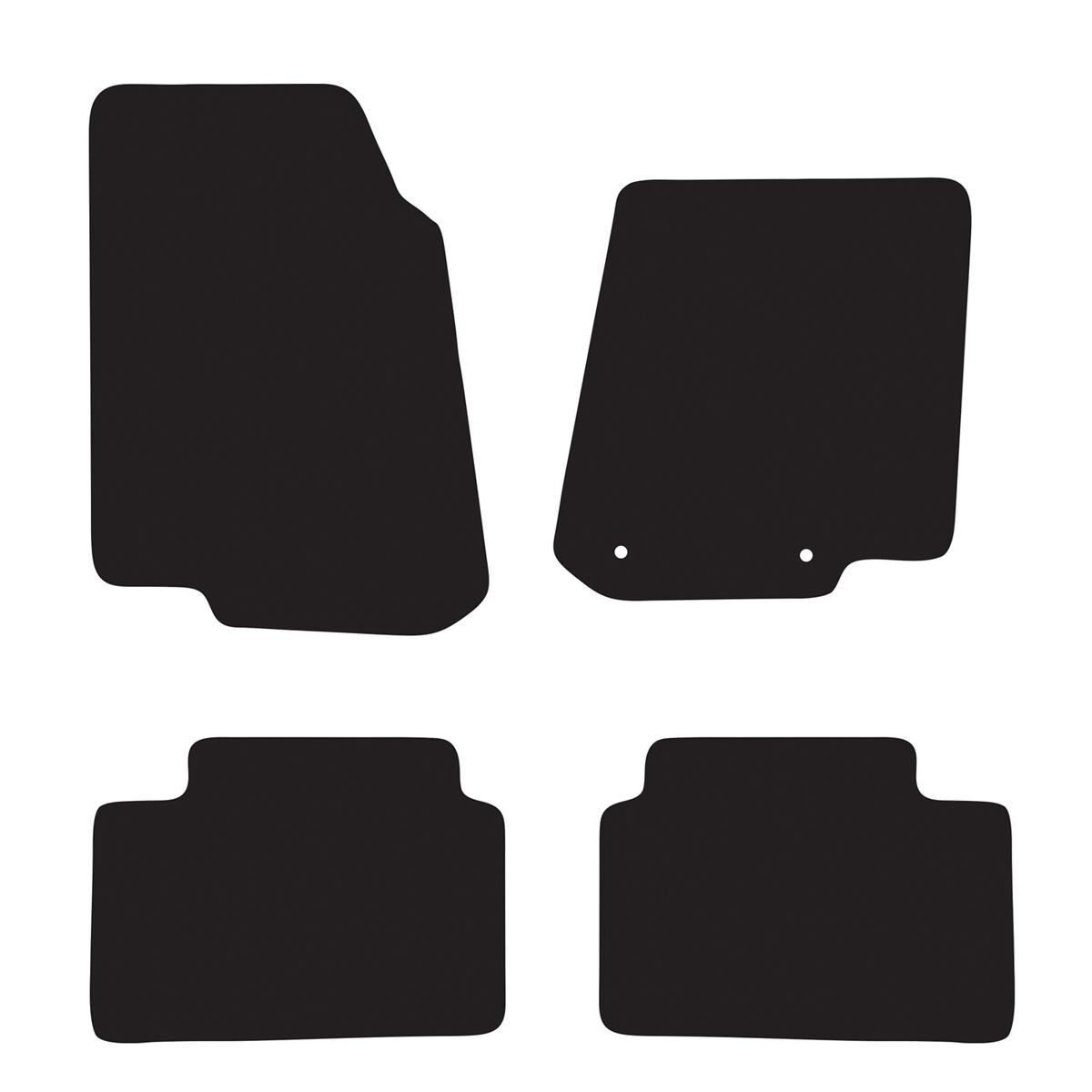 EXECUTIVE RUBBER CAR MATS FOR FORD FALCON SEDAN (FG) 2008-2010, , scaau_hi-res