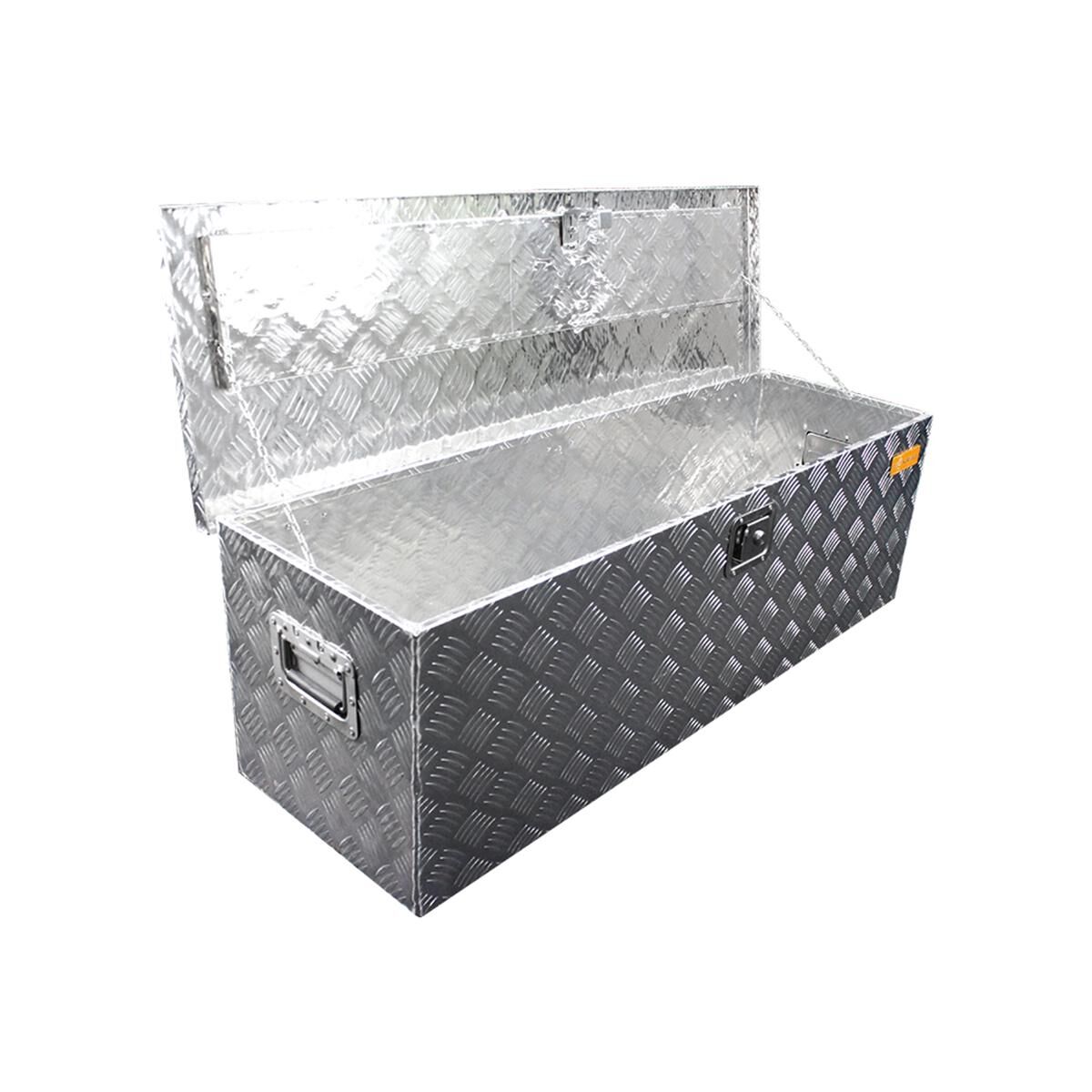 Sunrise Aluminium Tool Box Standard Rectangular 1230 x 380 x 350mm, , scaau_hi-res