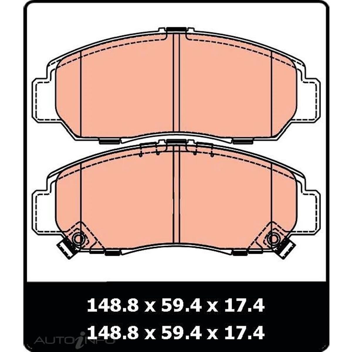 DB1515R HONDA ACCORD V6 FRONT, , scaau_hi-res