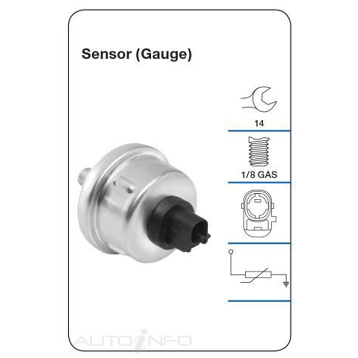 TRIDON OIL PRESSURE SENSOR (GAUGE), , scaau_hi-res