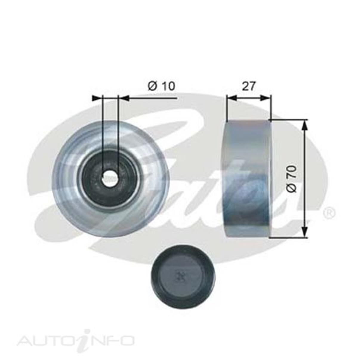 36325 DRIVEALIGN IDLER PULLEY, , scaau_hi-res