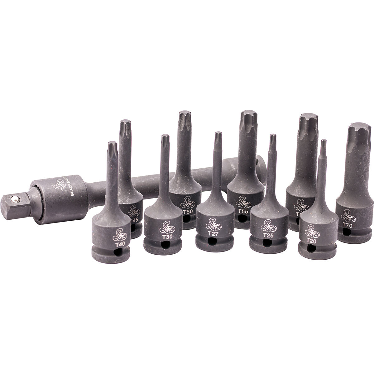 AP IMPACT SKT KIT TORX W/ EXTENSION 1/2" DRV, , scaau_hi-res