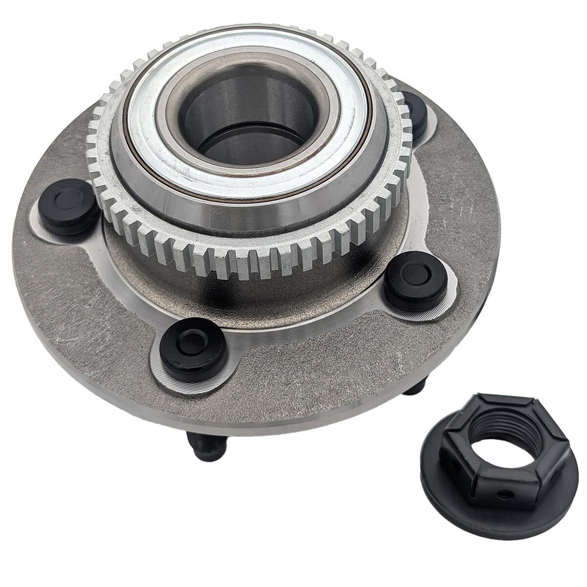 Wheel Hub Kit Front L&R Ford Falcon AU / BA / BF With ABS (Includes Hub Nut), , scaau_hi-res